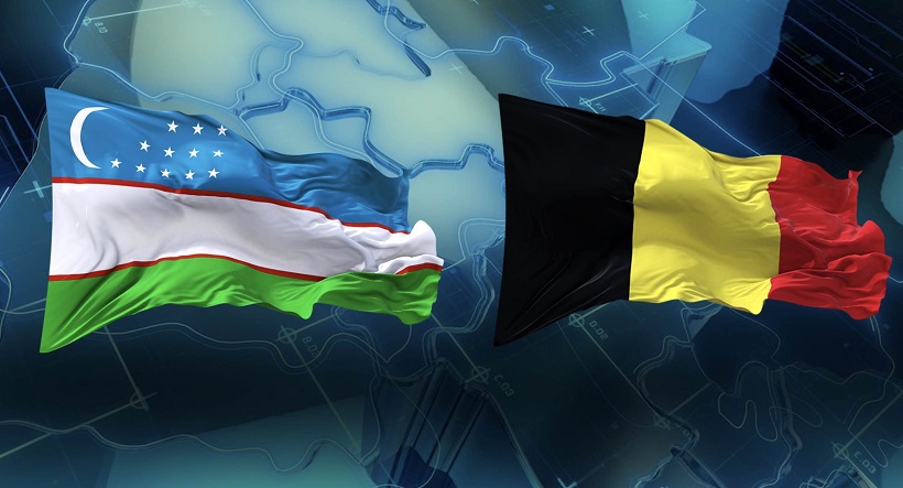 Бельгийский вектор Узбекистана