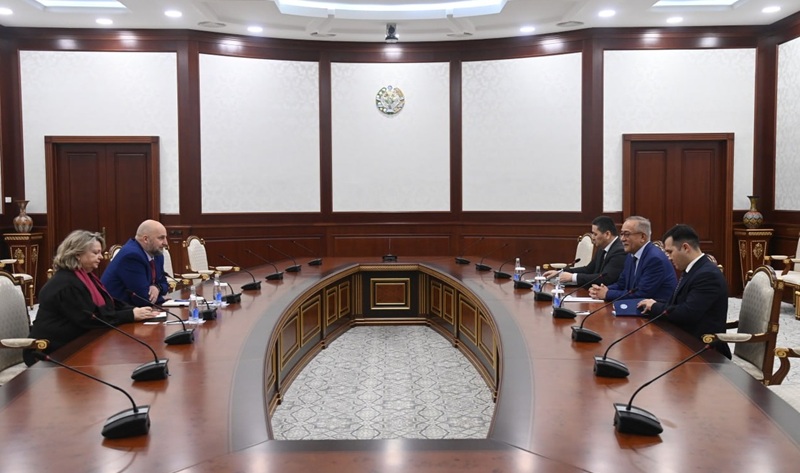 Состоялась встреча с послом Латвии в Узбекистане