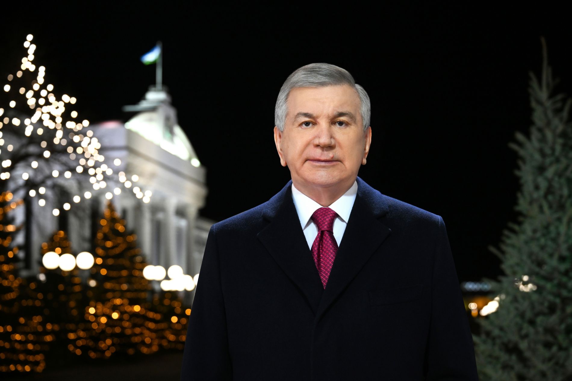 Новогоднее поздравление народу Узбекистана