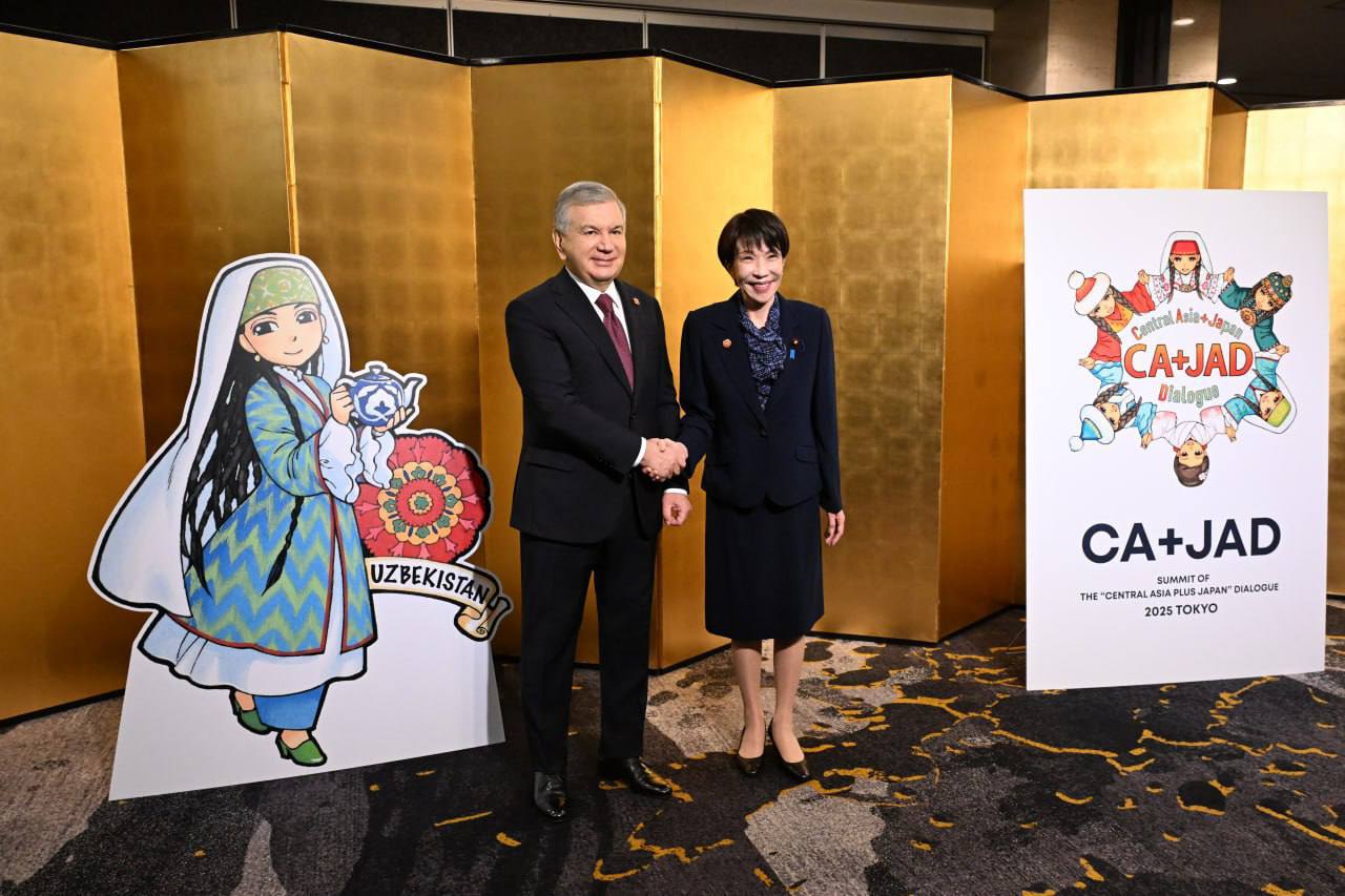 Президент Узбекистана выступил с новыми инициативами по развитию сотрудничества между Центральной Азией и Японией