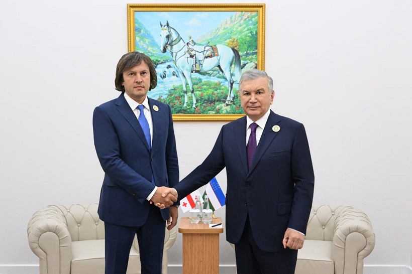 Президент Узбекистана отметил важность дальнейшего расширения практического сотрудничества с Грузией