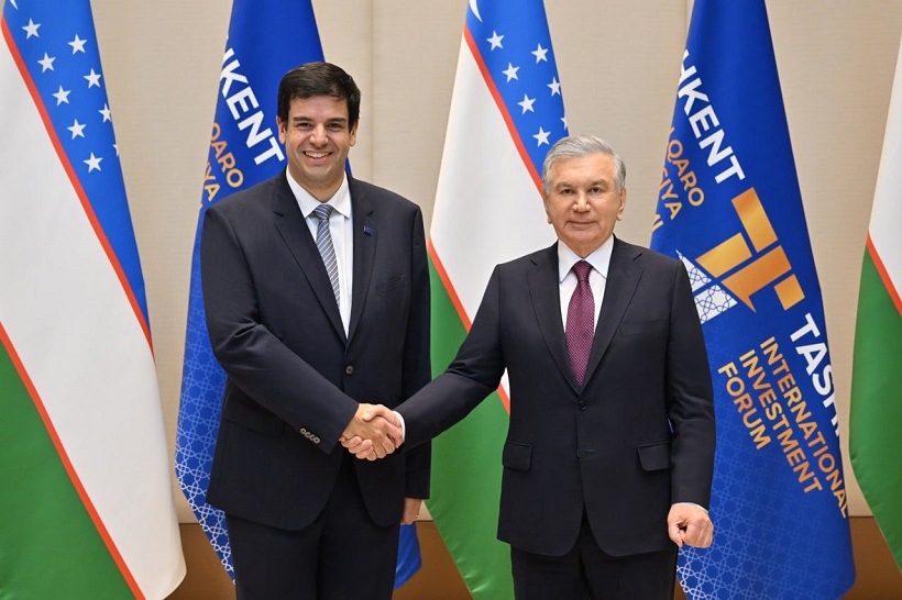 Президент Узбекистана принял председателя совета директоров «Euronews» Педро Варгаса