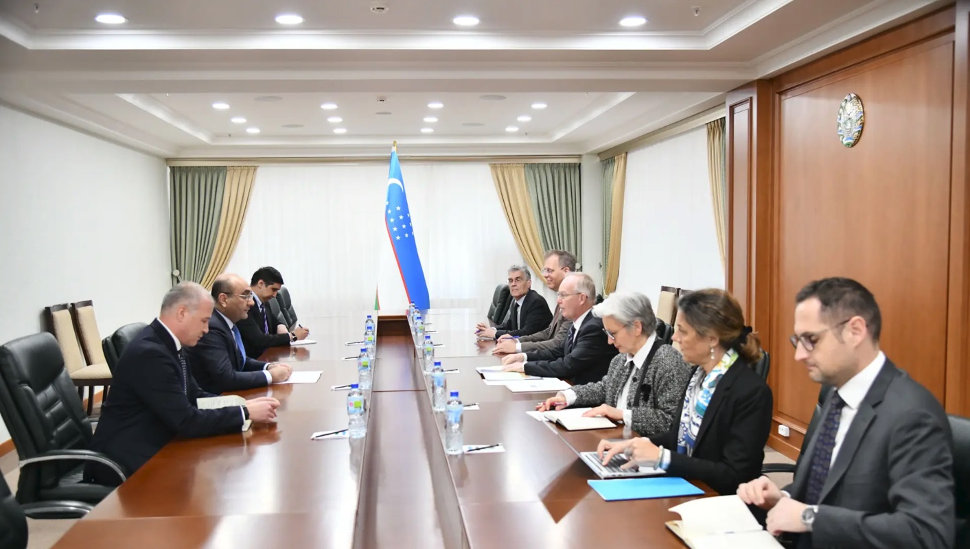 Заместитель министра иностранных дел Узбекистана провел встречу с представителем ОБСЕ по вопросам свободы СМИ