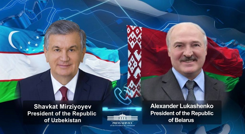 Президенты Узбекистана и Беларуси обсудили вопросы расширения практического сотрудничества