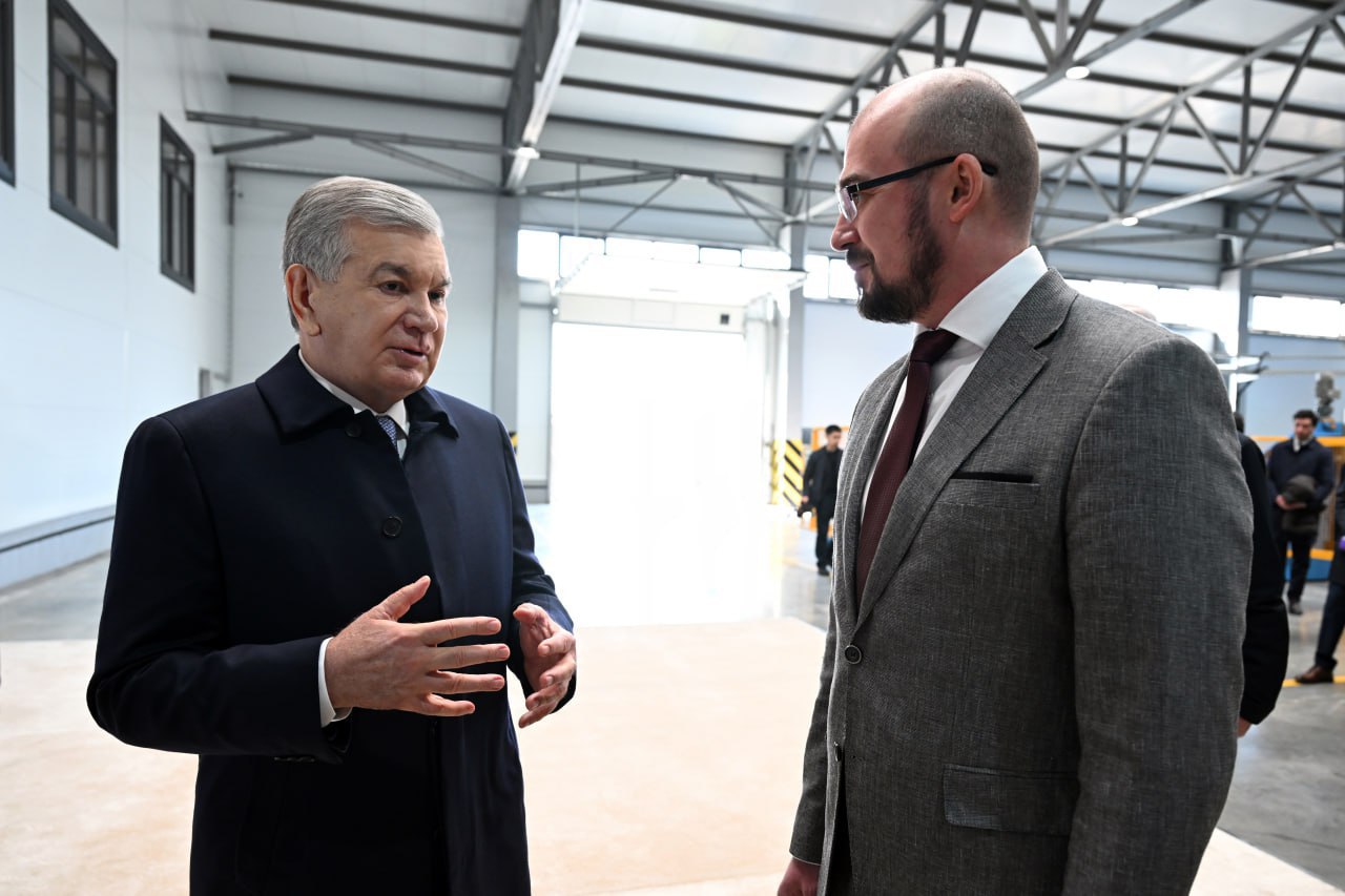 Президент ознакомился с предприятием по производству высоковольтных кабелей