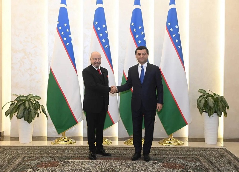 Новый назначенный Посол Албании в Узбекистане вручил верительные грамоты