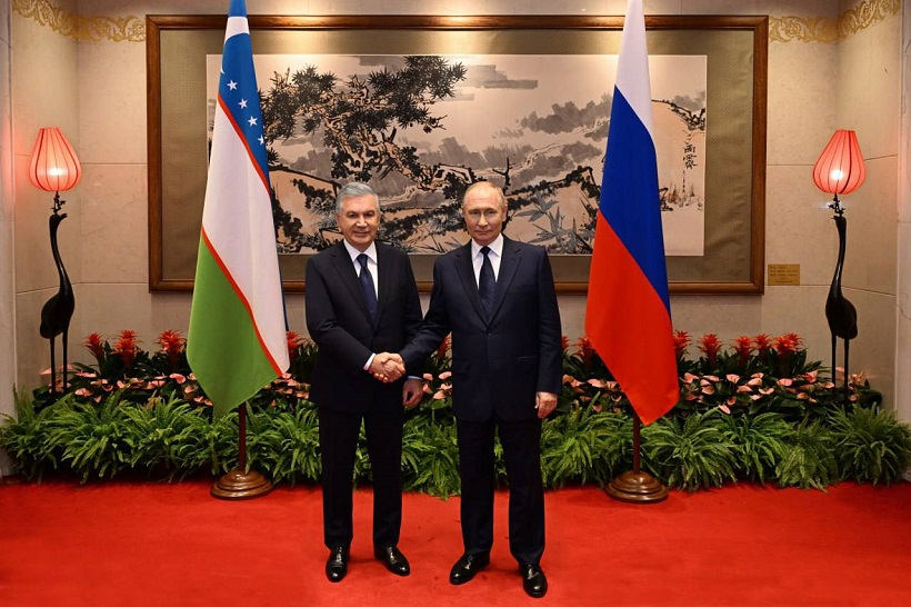 Президенты Узбекистана и России обсудили актуальные вопросы двустороннего сотрудничества