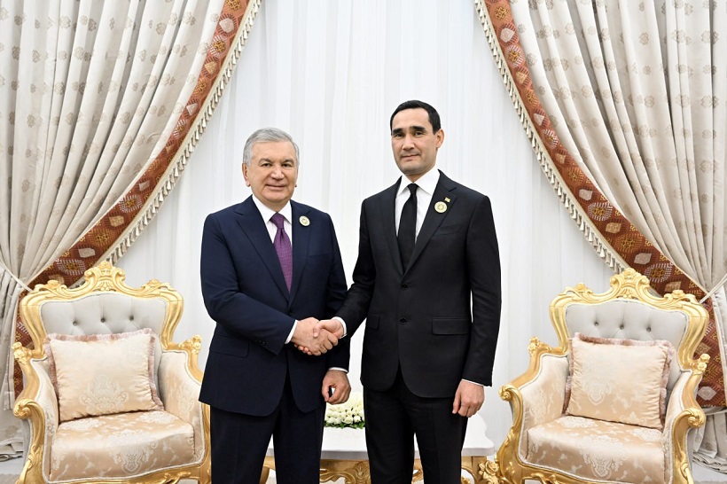 Президенты Узбекистана и Туркменистана подчеркнули важность расширения стратегического партнерства