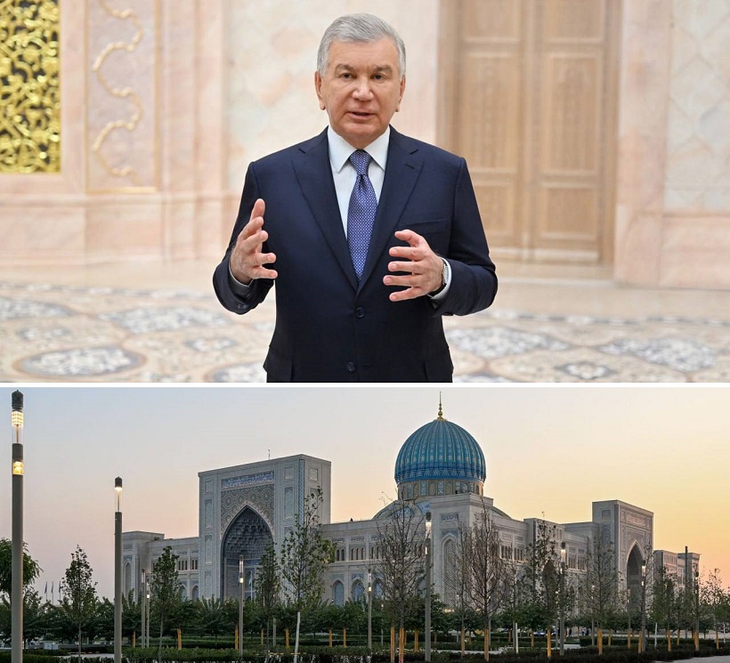 Президент ознакомился с ходом работ в Центре исламской цивилизации