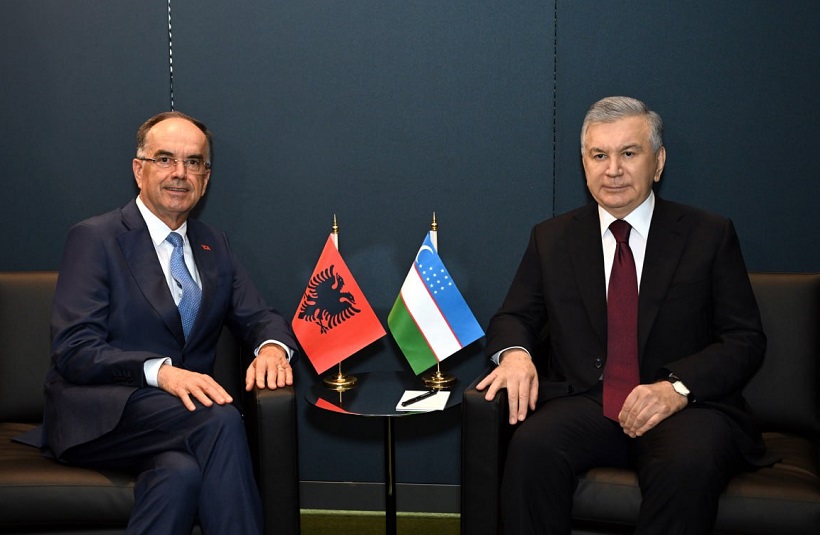 Лидеры Узбекистана и Албании обсудили вопросы расширения двустороннего сотрудничества
