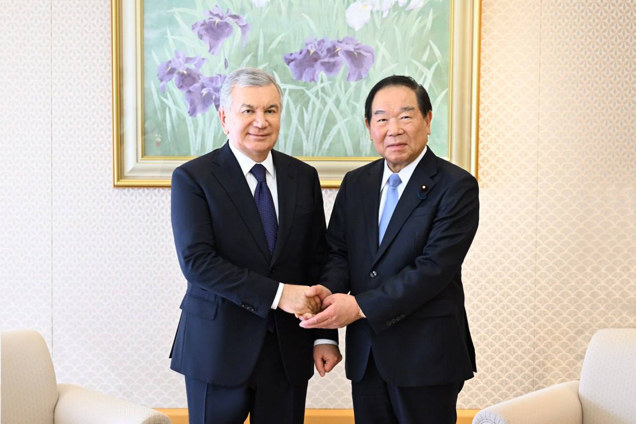 Президент Республики Узбекистан встретился со спикером Палаты представителей Парламента Японии