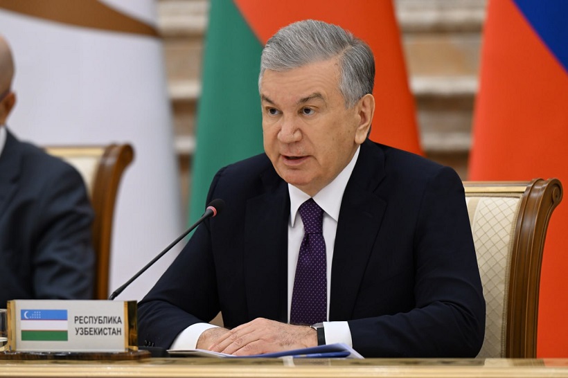 Выступление Президента Республики Узбекистан Шавката Мирзиёева на заседании Высшего Евразийского экономического совета