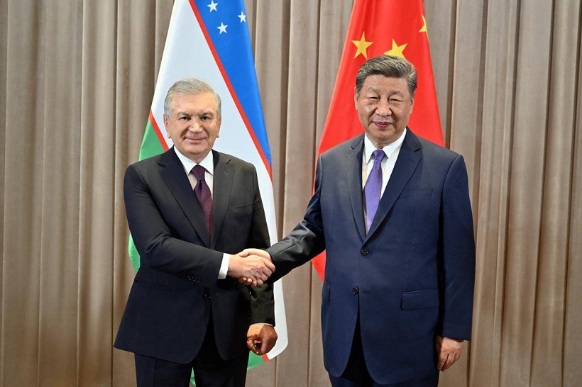 Лидеры Узбекистана и Китая обсудили вопросы дальнейшего расширения многоплановых отношений