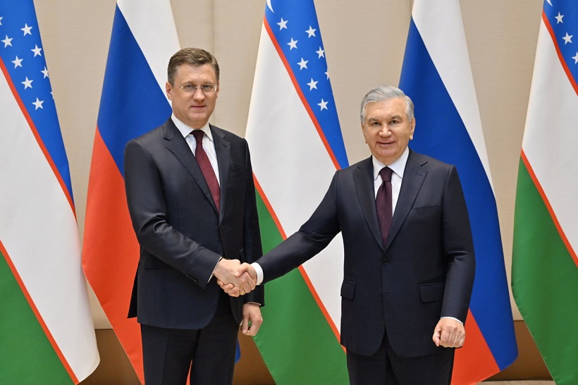 Президент Узбекистана отметил важность расширения взаимовыгодного сотрудничества с Россией в сфере энергетики