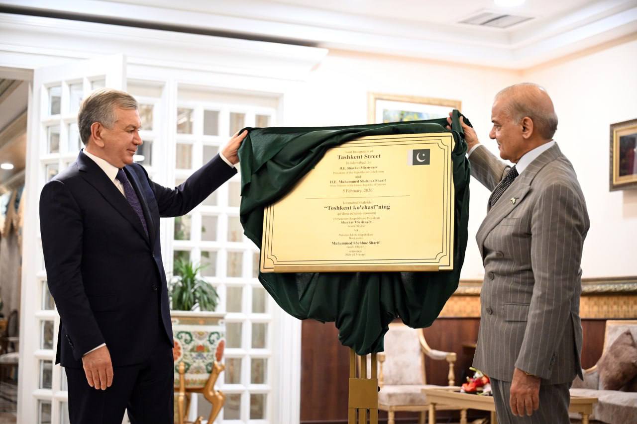 В Исламабаде появятся улица Ташкент и парк Бабура