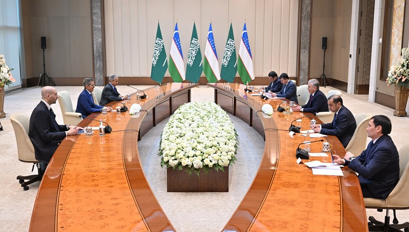 Президент Узбекистана принял руководителей ведущих компаний Саудовской Аравии