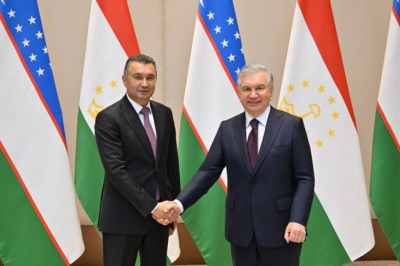 Президент Узбекистана принял Премьер-министра Таджикистана