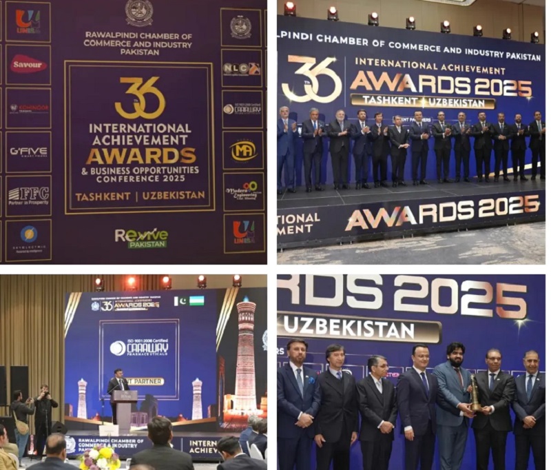 В Ташкенте состоялся узбекско-пакистанский бизнес-форум и церемония награждения лауреатов «RCCI International Achievement Awards»