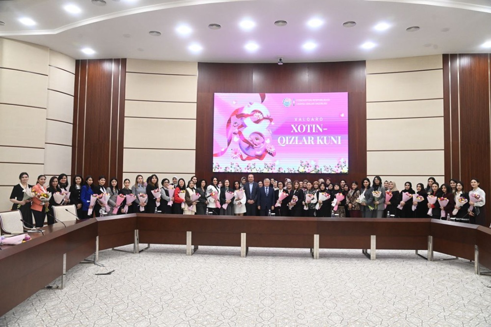 TIVda Xotin-qizlar kuniga bagʻishlangan tadbir boʻlib oʻtdi