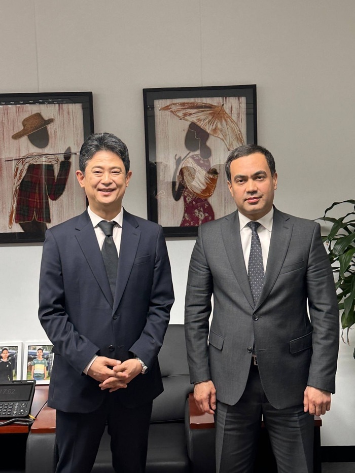 جمہوریہ کوریا کی وزارتِ خارجہ میں ملاقات کے بارے میں