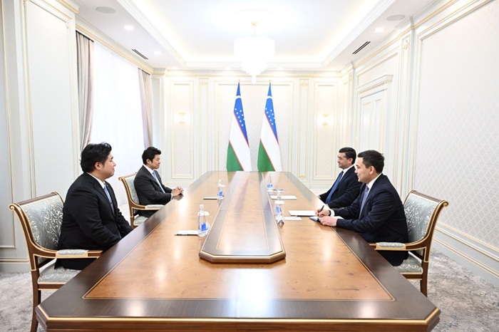 ازبکستان کے وزیرِ خارجہ نے جاپانی کمپنی کے صدر سے ملاقات کی