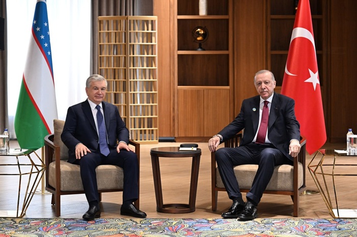 Presidents of Uzbekistan and Türkiye discuss strengthening strategic partnership