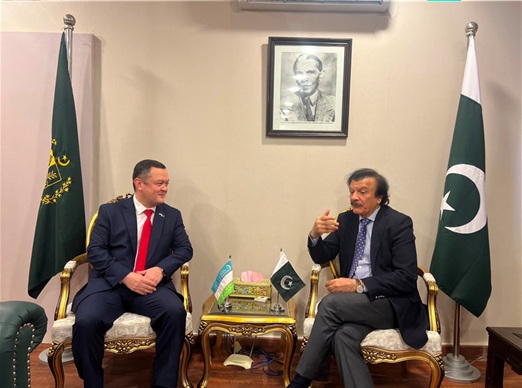 Uzbekistan and Pakistan to Further Expand Cooperation in Industry, Investment, and Trade