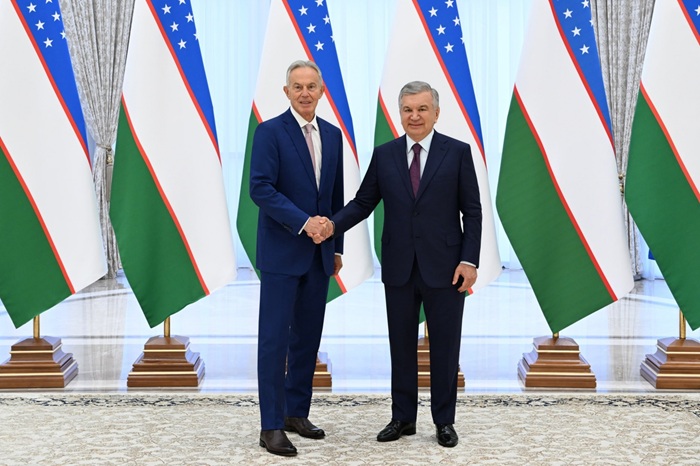 President of Uzbekistan discusses prospects for cooperation with Tony Blair