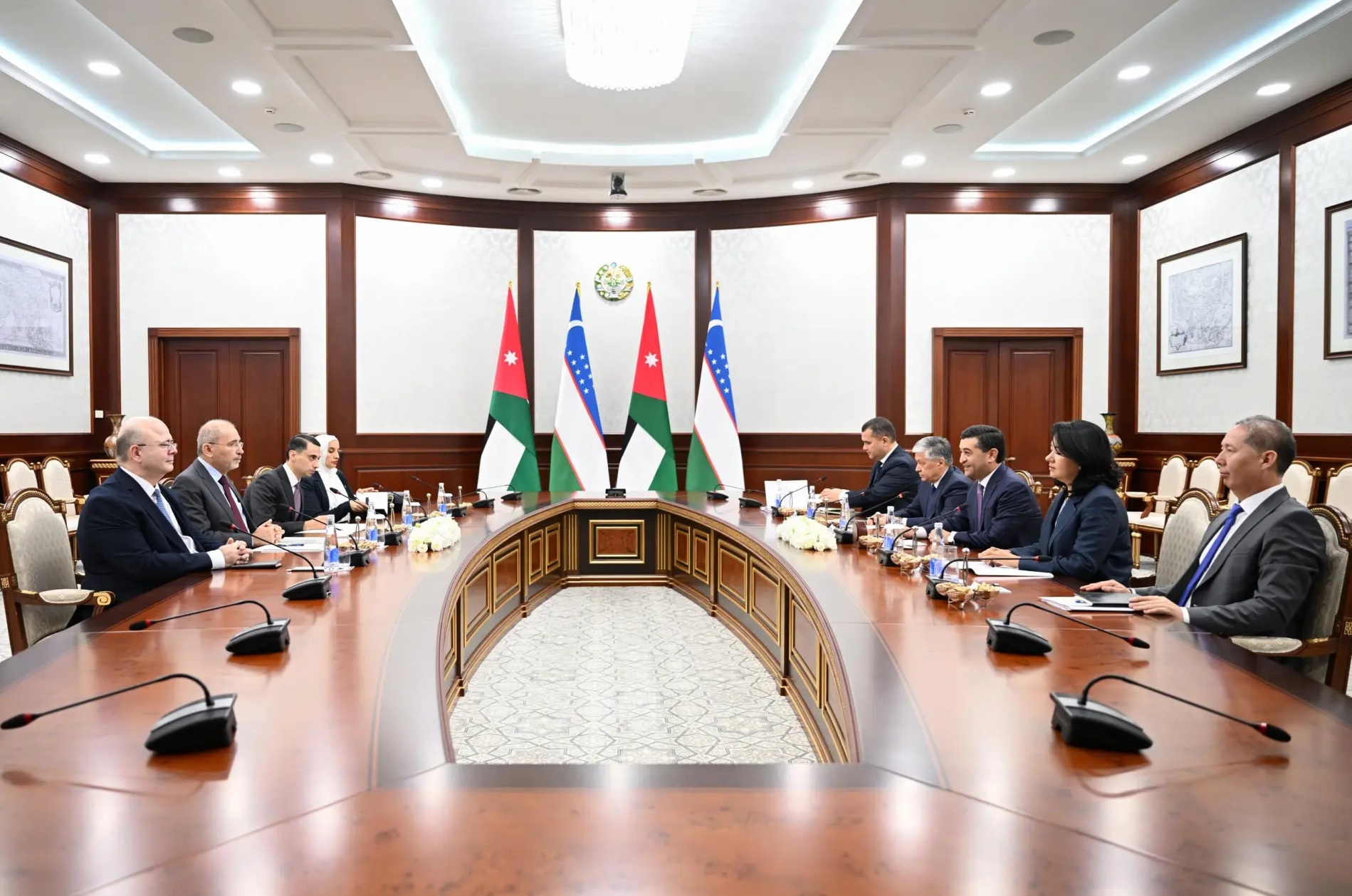 TIV rahbarining Iordaniya tashqi ishlar vaziri bilan uchrashuvi to‘g‘risida