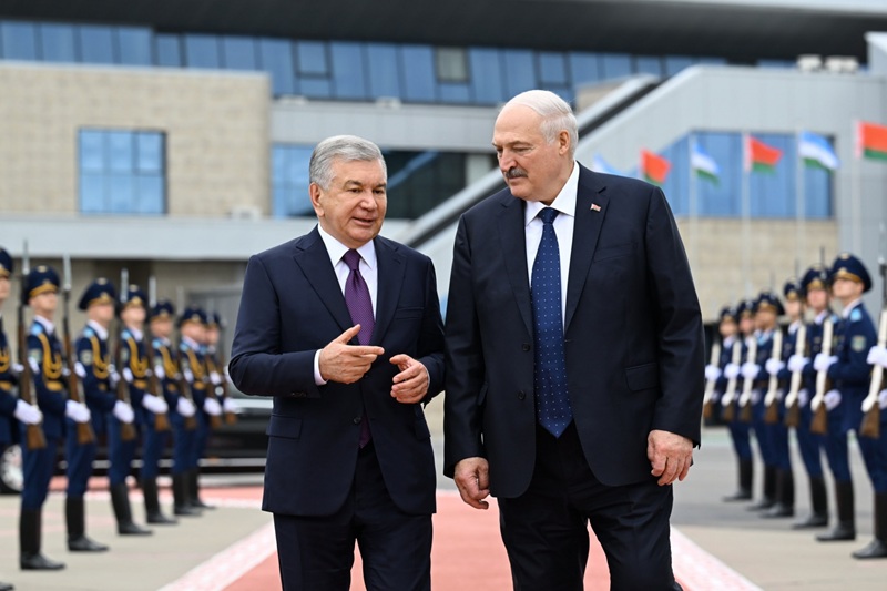 President Shavkat Mirziyoyev concludes his official visit to Belarus