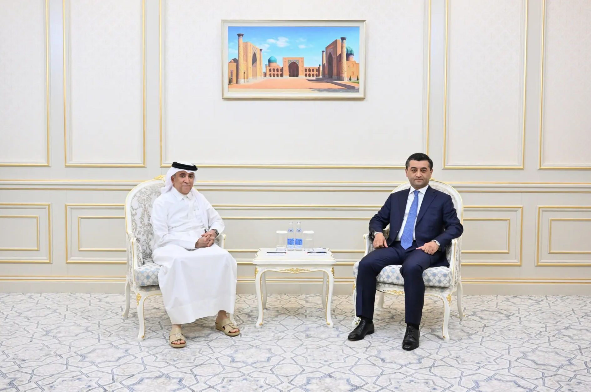 О встрече главы МИД с послом Государства Катар