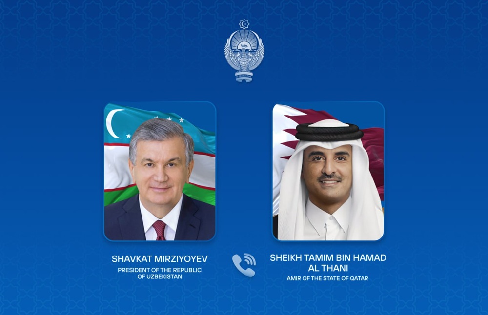 Leaders of Uzbekistan and Qatar discuss current issues on the agenda