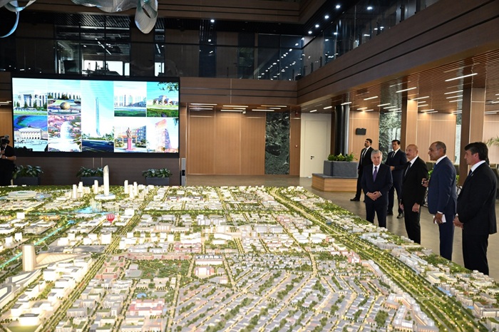 President of Azerbaijan briefed on New Tashkent project