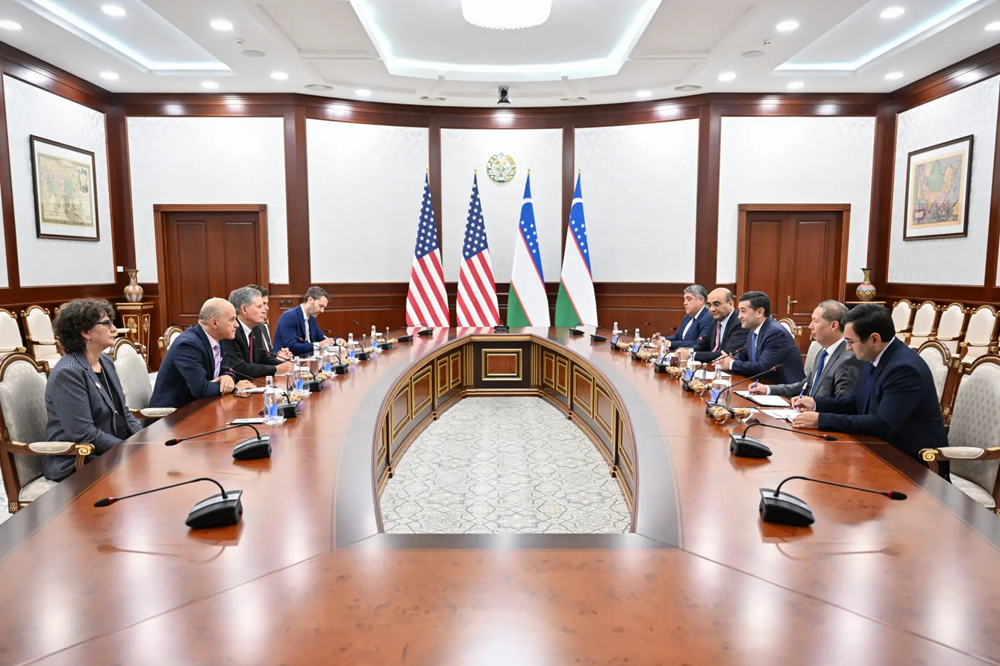 О встрече главы МИД с сенатором США Стивом Дэйнсом